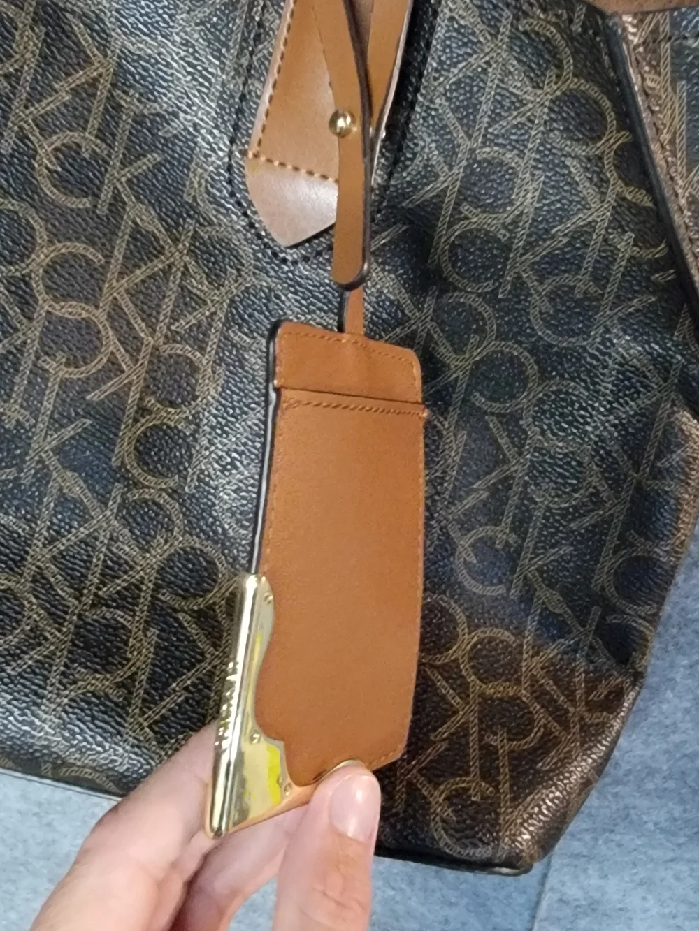 Calvin Klein Monogram Tote